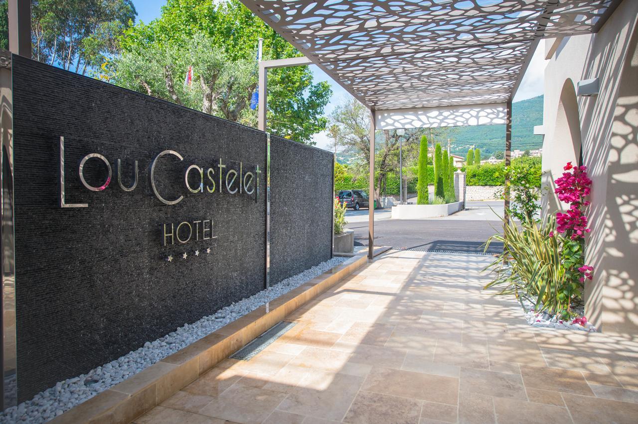 Hotel Lou Castelet Карос Екстериор снимка